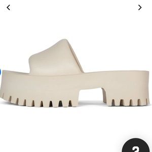 Jeffrey Campbell Summertime Sandal in Sea Salt, Size: 7